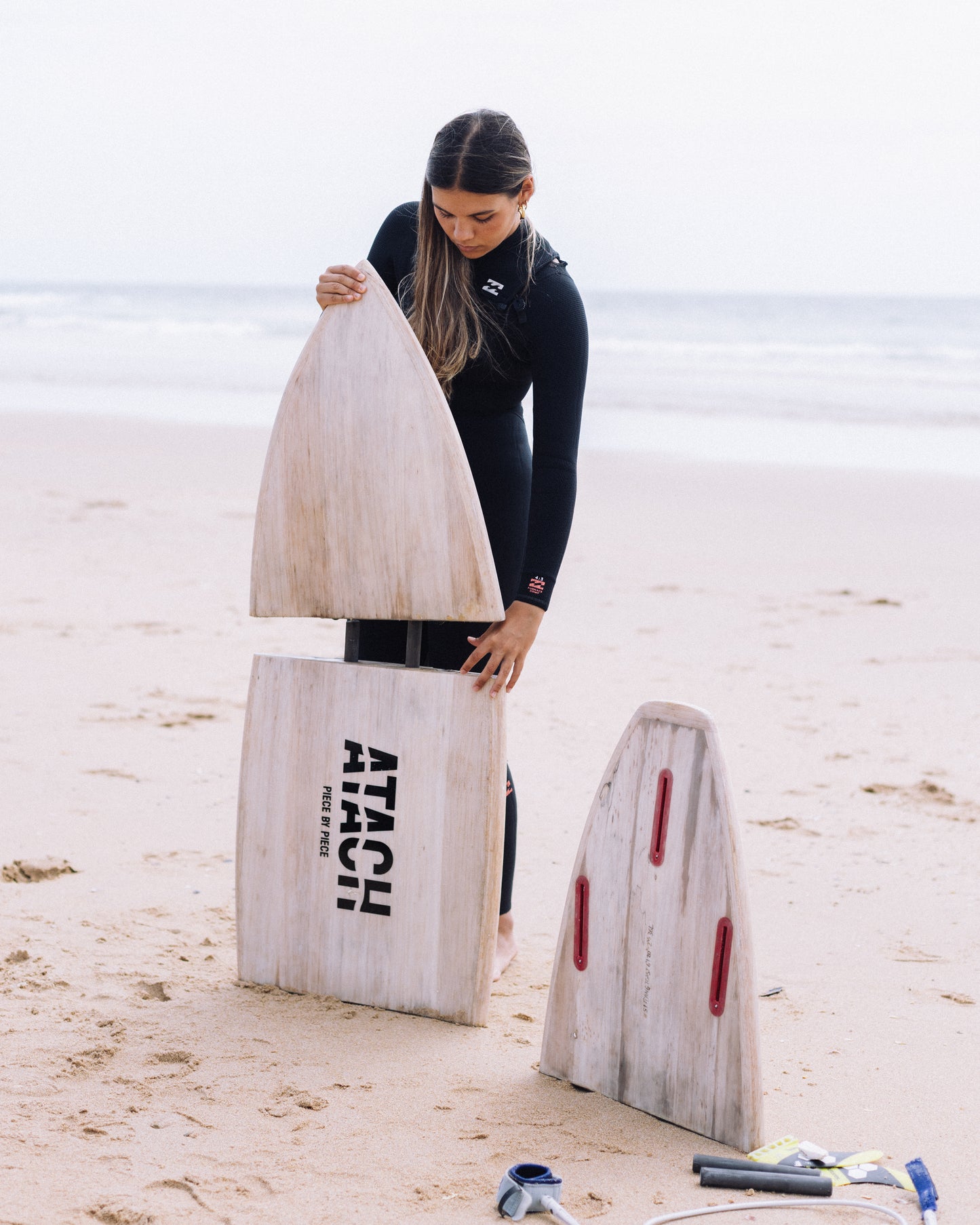 Wooden Surfboard