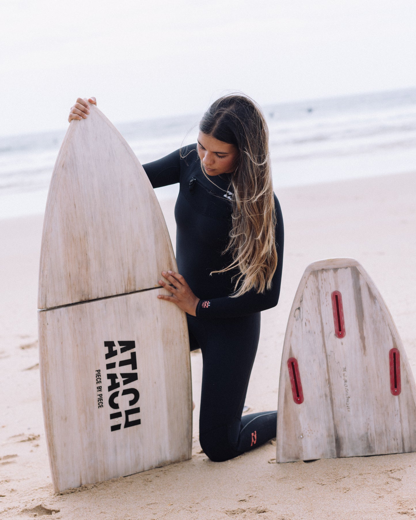 Wooden Surfboard