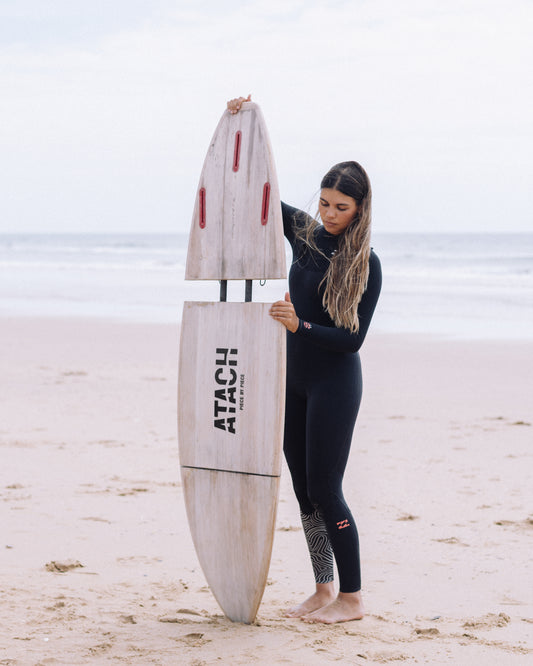Wooden Surfboard