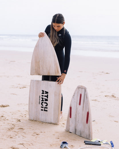 Wooden Surfboard